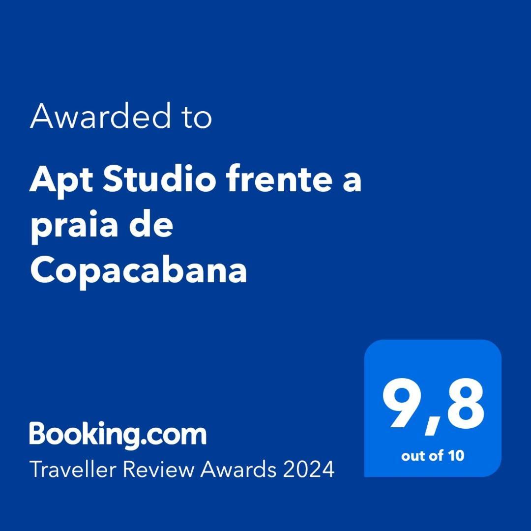 Apt Studio Frente A Praia De Copacabana 里约热内卢 外观 照片